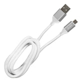 Cable Usb Tipo Lightning Ghia 1 Metro Color Blanco